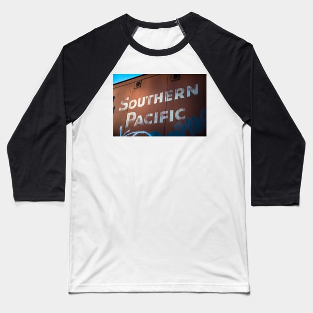 Southern Pacific Baseball T-Shirt by Bonita Vista Photography